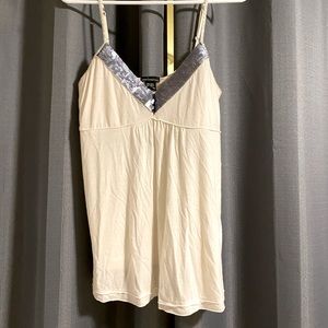 Moda International sleeveless date night shirt